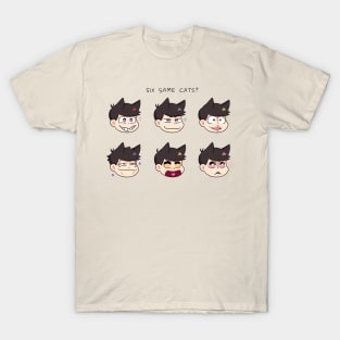 Six Same Cats ver. 2 T-Shirt